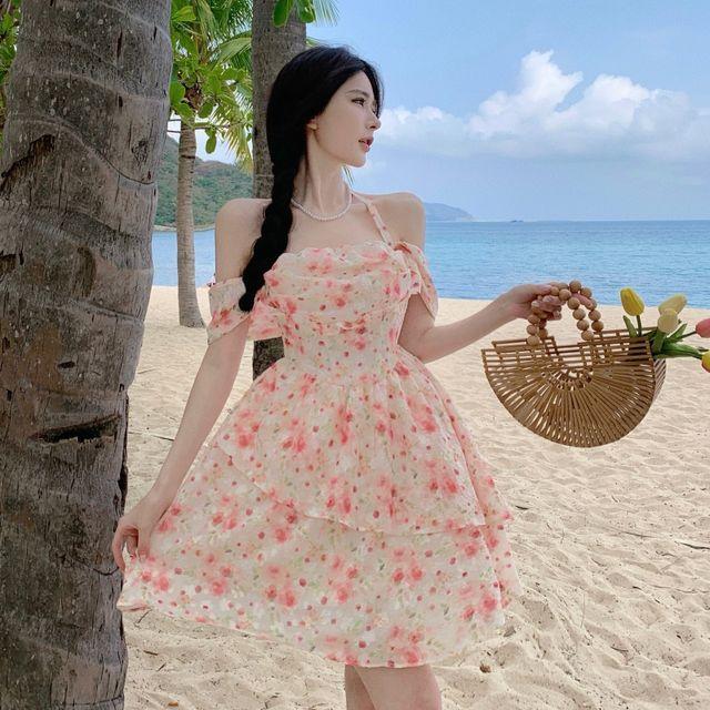 Mix & Match Váy Dài Vintage Theo Phong Cách Ocean Lace
